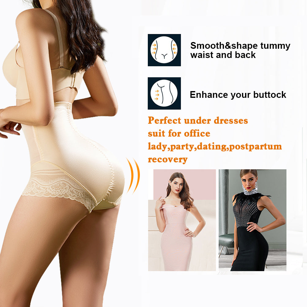 Slim Women High Waist Trainer Shaper Panties Tummy Full Body Shapewear