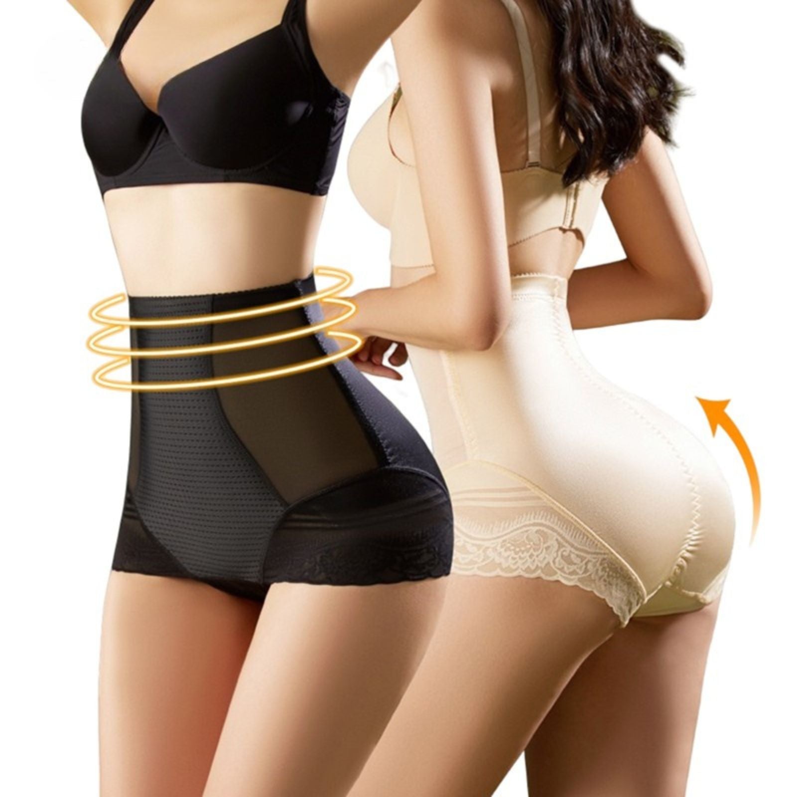Slim Women High Waist Trainer Shaper Panties Tummy Full Body Shapewear