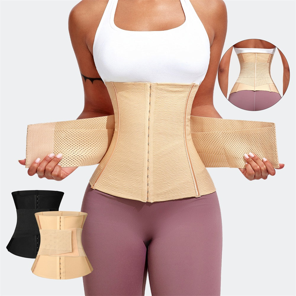 Sweat Belt Waist Trimmer Fitness Shaper Slimming Belt Waist Control