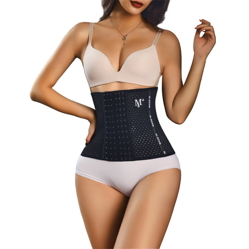 Sweat Shapewear Body Tummy Control Double Strap Waist Trainer Corset