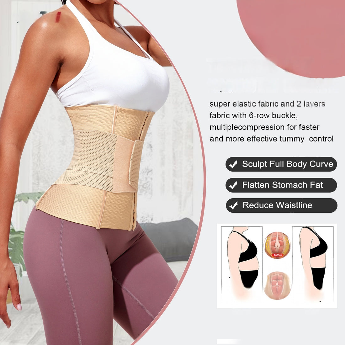 Top-Selling Colombian Fajas Shapewear Bodysuit Waist Trainer Corset