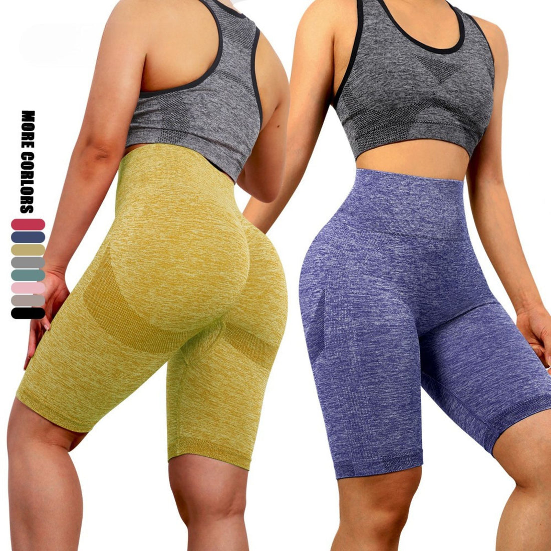 Tummy Control Fitness Gym Pants for Waist Slimming and Butt Enhancement