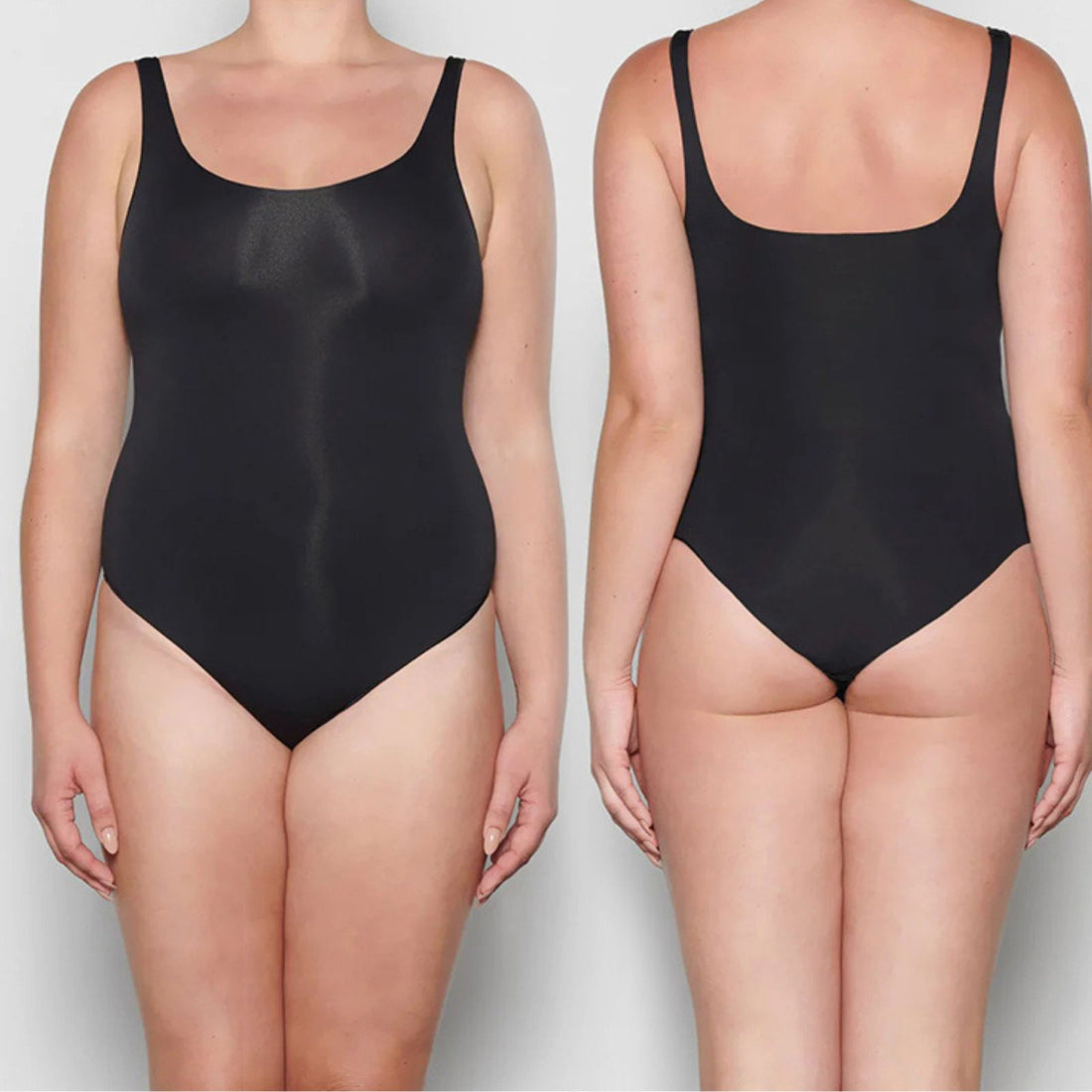 Tummy Control Shaper Shoulder Strap Waist Trainer Thong Bodysuit Shapewear