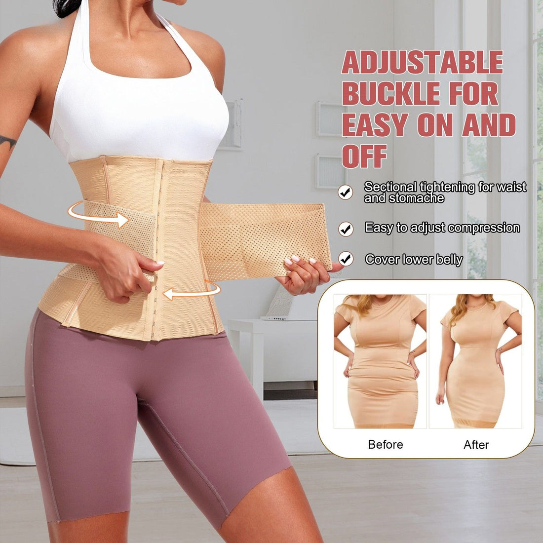 Waist Trainer Belt | Waist Trimmer Belt | Iamskin.com