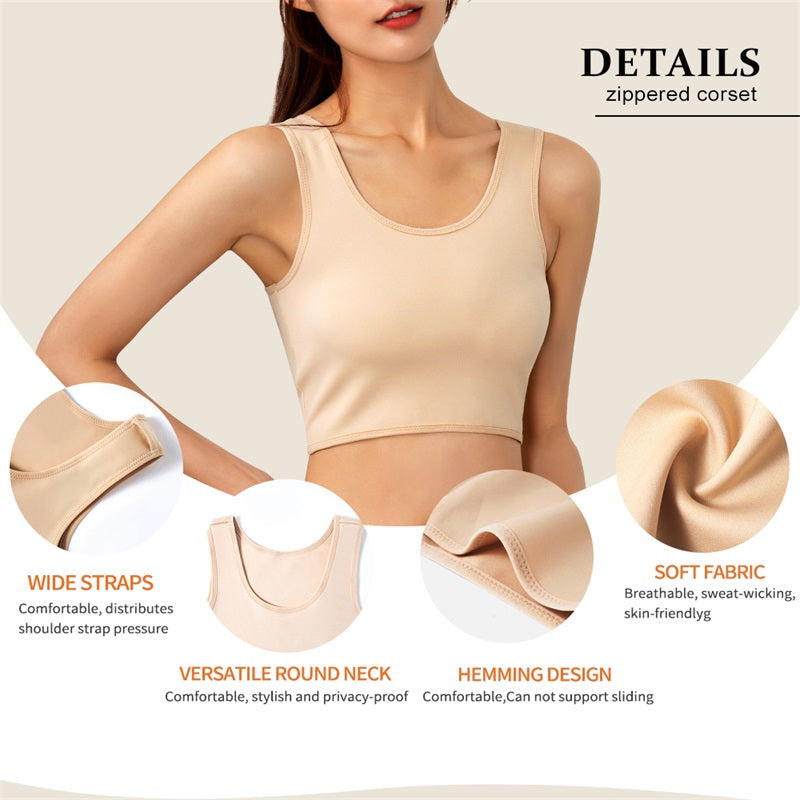 Wireless Push-up Bra Body Shaper Jumpsuit Women’s Seamless Crop Shapewear