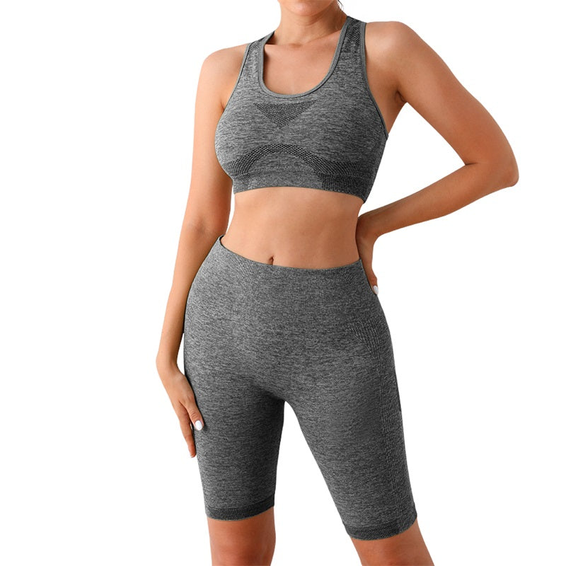 Women’s Butt Lift Leggings Seamless Yoga Set for Gym Fitness and Workout