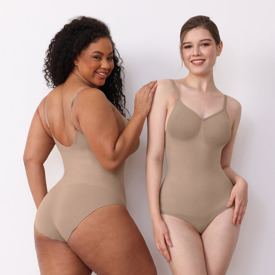 Women’s Sculpting Shapewear Bodysuit Waist Trainer Body Shaper