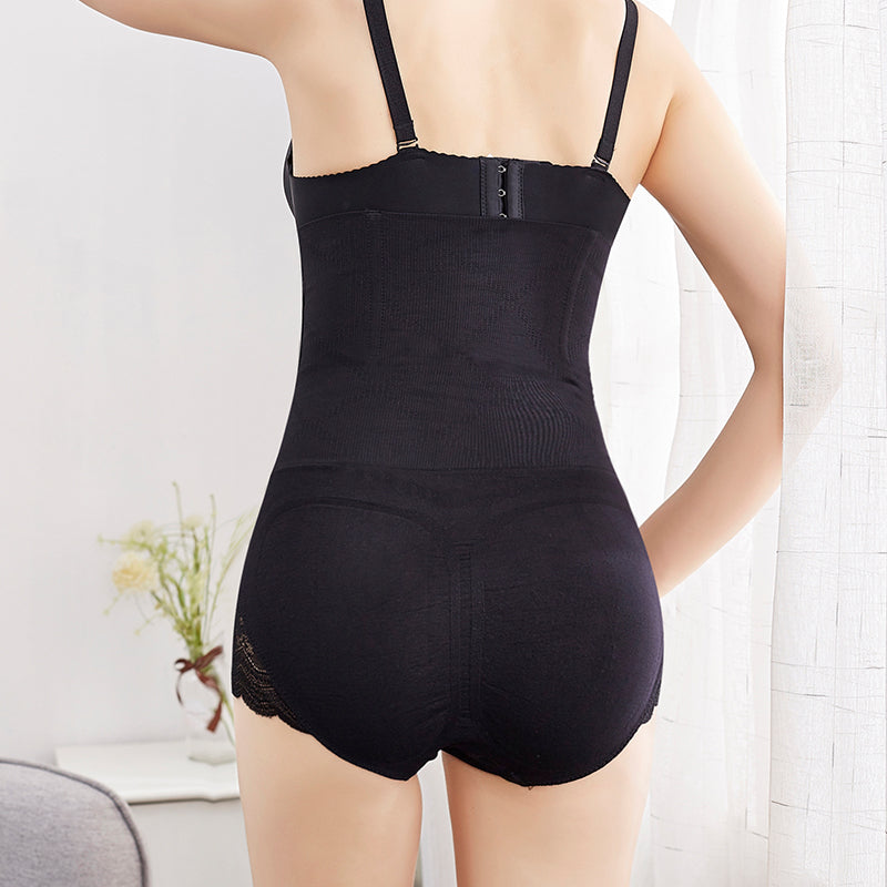 Women Waisted Thigh Fits All Polyester Corset Taille Shorts Waist Shaper