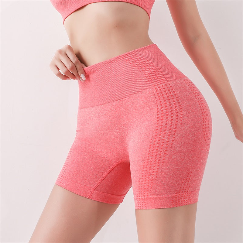 Women's High Waist Seamless Butt Lift Sport Panties Workout Shorts