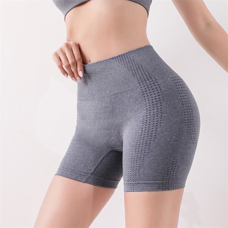 Women's High Waist Seamless Butt Lift Sport Panties Workout Shorts