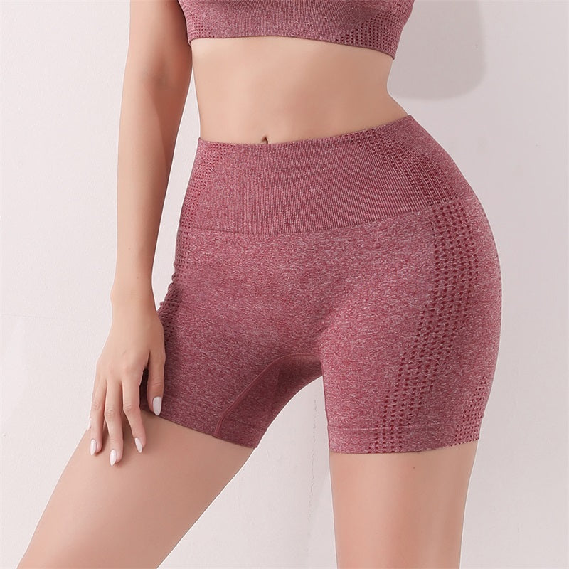 Women's High Waist Seamless Butt Lift Sport Panties Workout Shorts