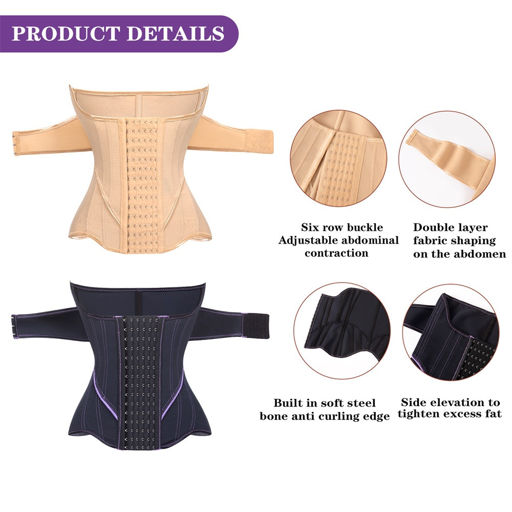 Wrap Girdle Full Body Belt Corset Tummy Control Shaper Waist Trainer Shapewear
