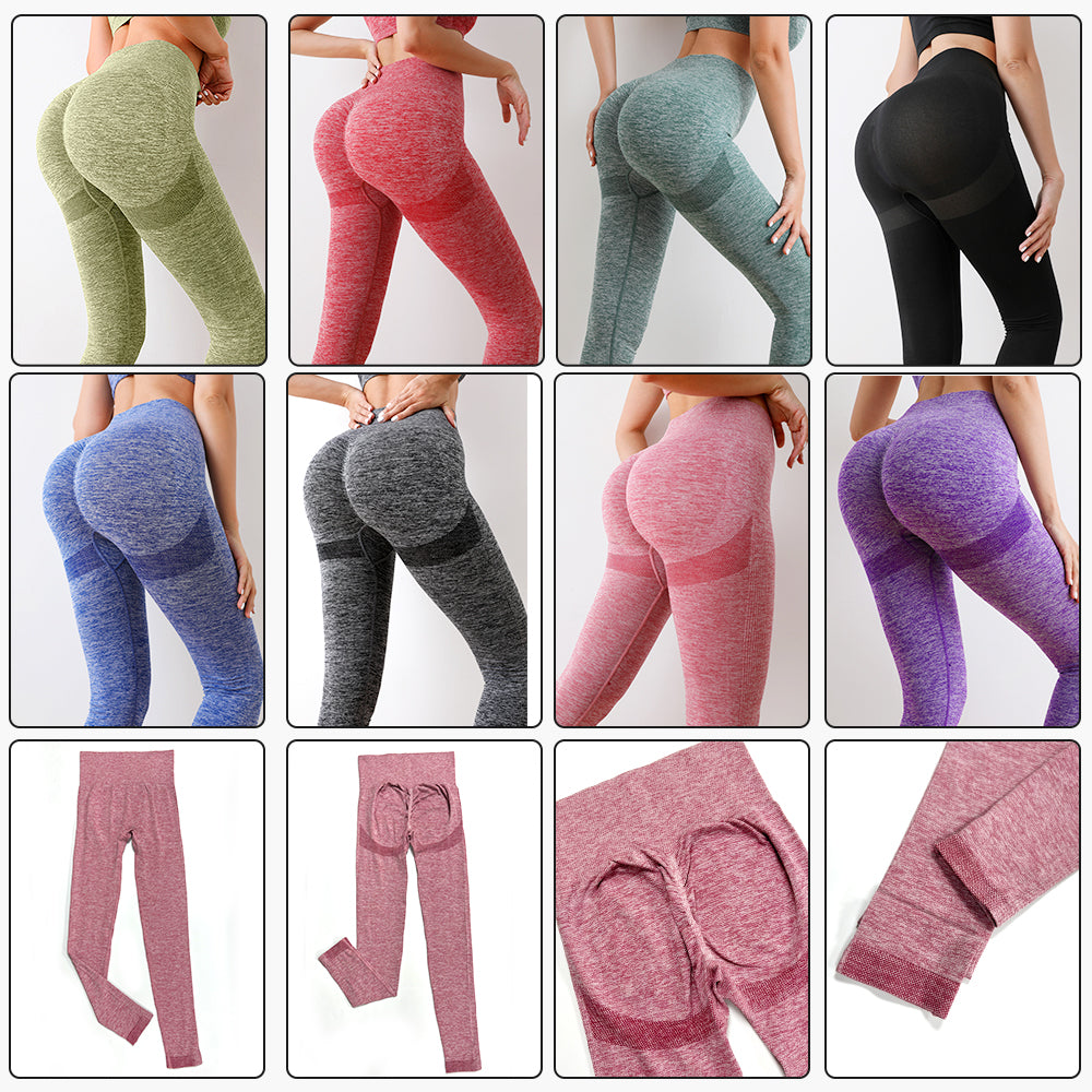 Yoga Leggings High Waist Scrunch Butt Lifter Tummy Control Fitness Gym Pants